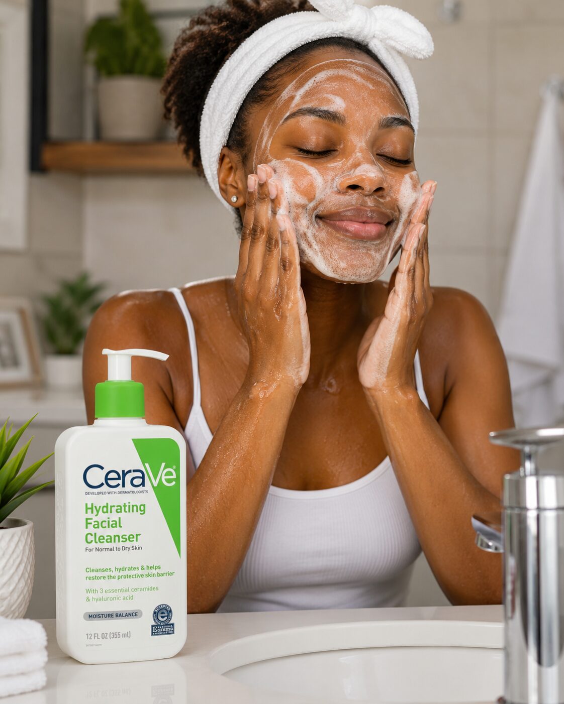 Best Affordable Facial Cleansers in Nigeria: Top Budget-Friendly Options for Healthy Skin Affordable facial cleansers displayed for different skin types in Nigeria.