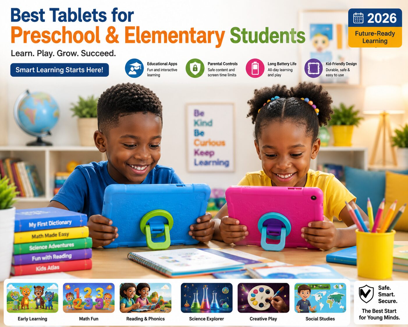 Best Tablets for Preschool and Elementary Students Best Tablets for Preschool and Elementary Students 2026 – Top Safe and Educational Picks for Young Nigerian Learners
