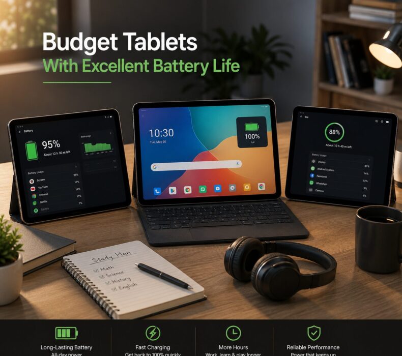 Budget Tablets With Excellent Battery Life