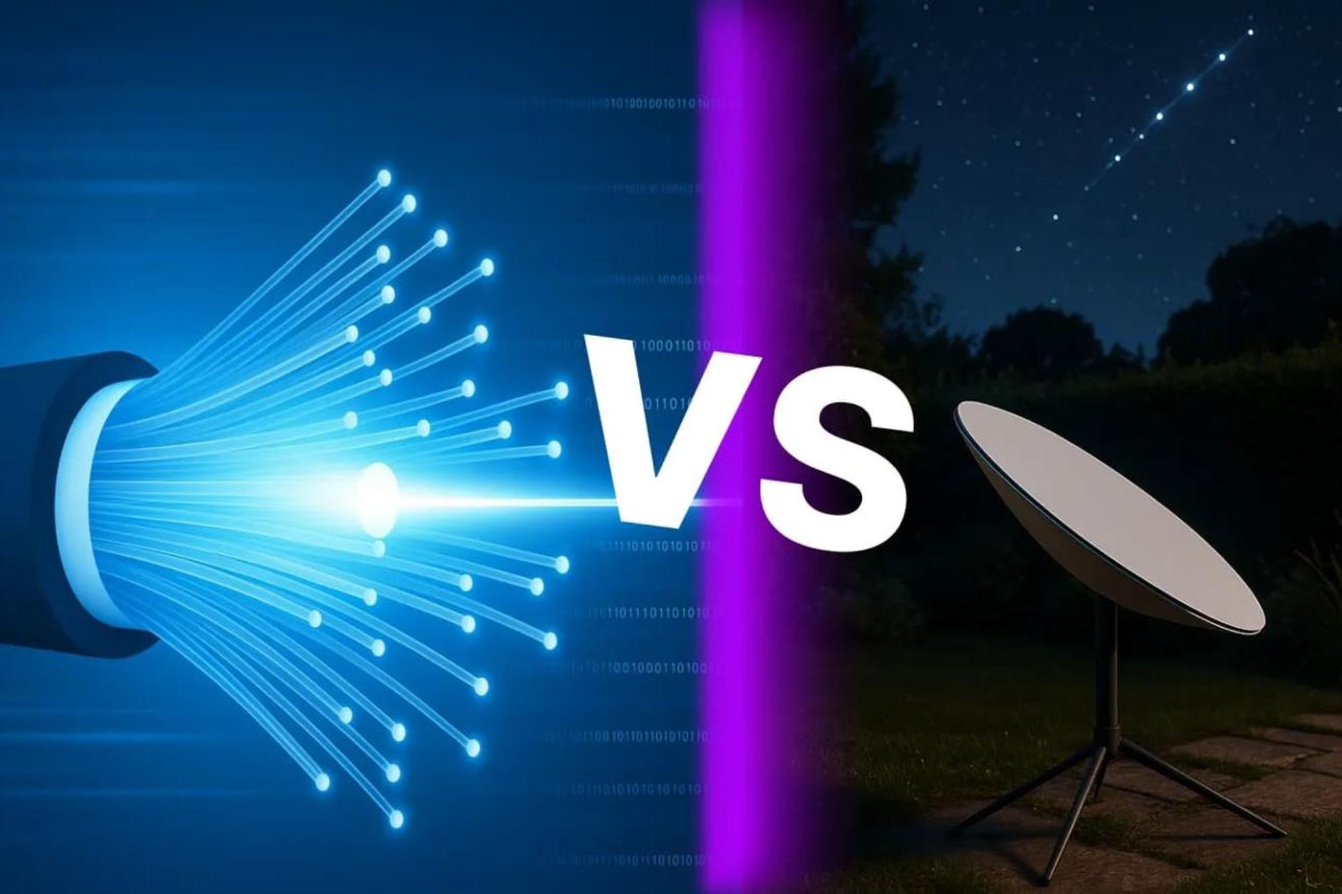 Fibre vs Starlink