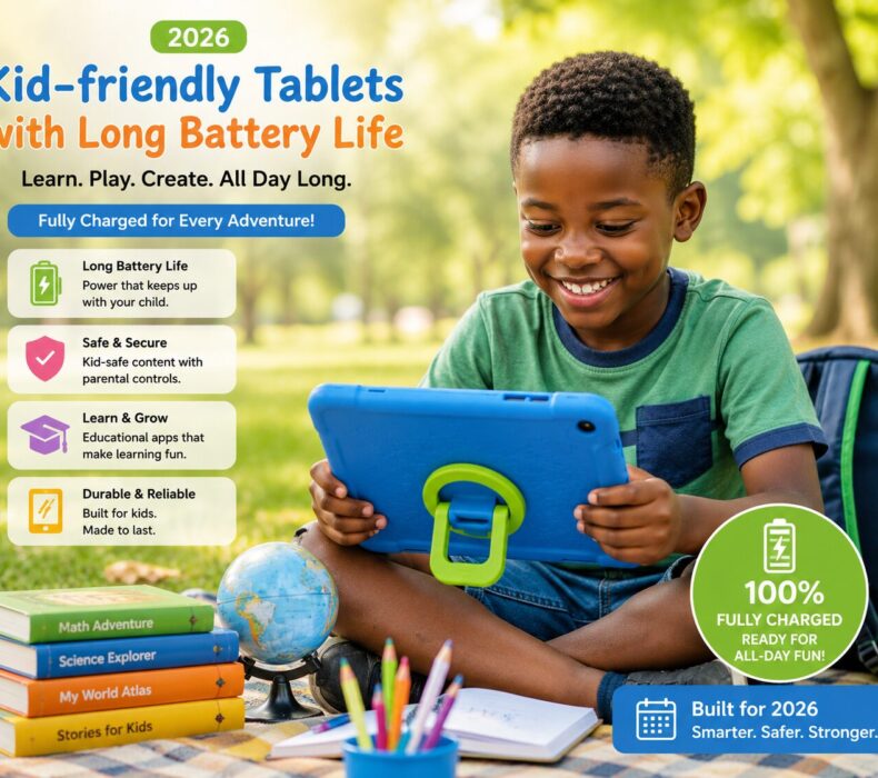 Kid-Friendly Tablets With Long Battery Life
