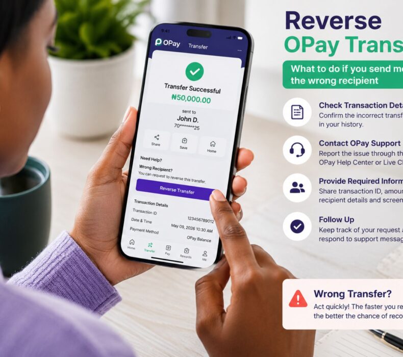 How to Reverse Wrong Transfer on OPay: A Complete Step-by-Step Guide
