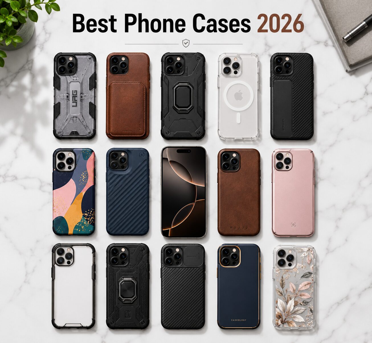 The 15 Best Phone Cases of 2026: Where Fashion Meets Military-Grade Protection The 15 Best Phone Cases of 2026 – Where Fashion Meets Military-Grade Protection for Nigerian Smartphone Users