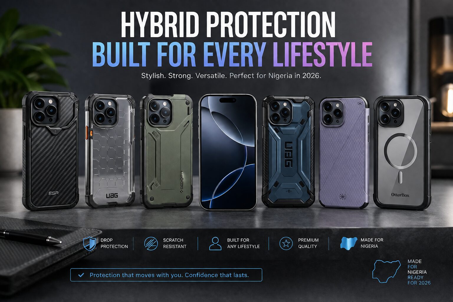 The Best Hybrid Cases for Every Lifestyle The Best Hybrid Cases for Every Lifestyle 2026 – Complete Versatile Phone Case Guide for Nigerian Smartphone Owners