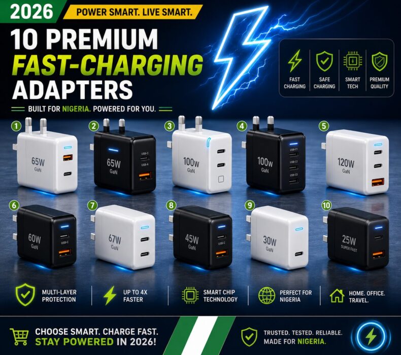 Top 10 Fast-Charging Adapters That Deliver Excellent Performance