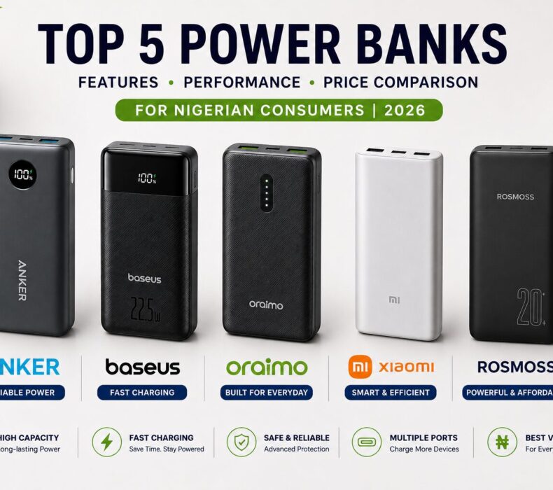 Top 5 Power Banks Compared: Features, Performance, and Price