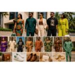 Stylish Nigerian men and women showcasing the top fashion trends in Nigeria 2026 with modern African-inspired outfits in an urban setting.
