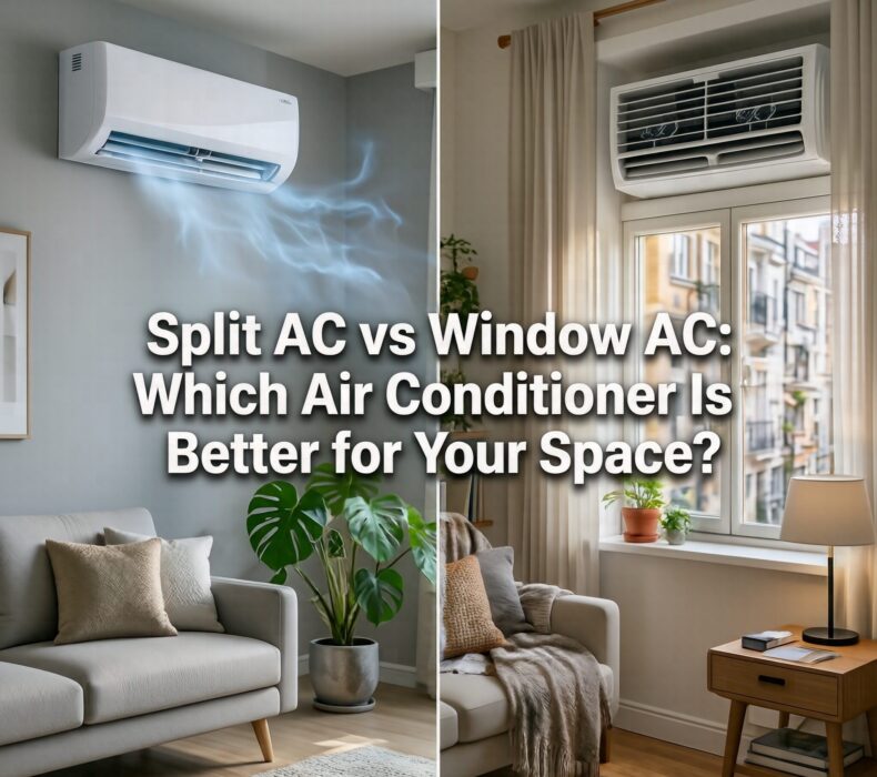 Split AC vs Window AC: Which Air Conditioner Is Better for Your Space?