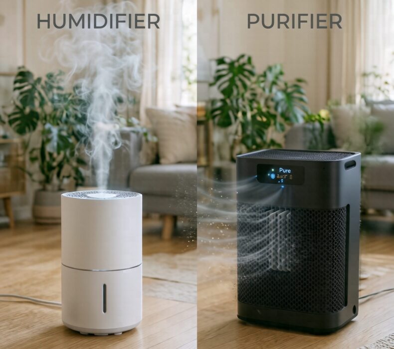 Differences Between Air Humidifier and Air Purifier