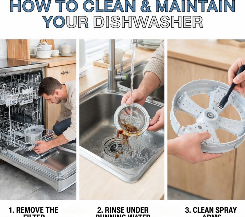 How to Clean and Maintain Your Dishwasher for Long-Lasting Performance