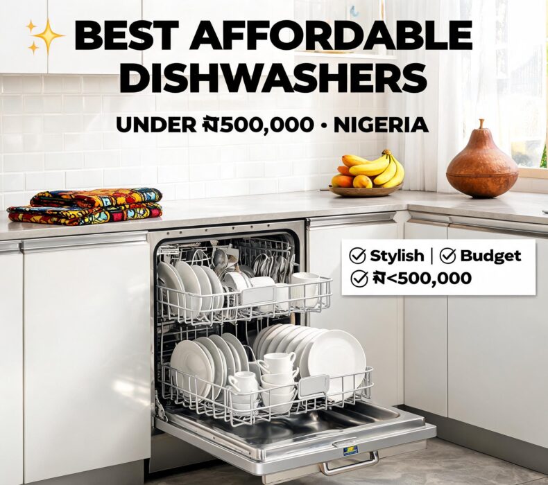 Best Affordable Dishwashers Under ₦500,000 in Nigeria