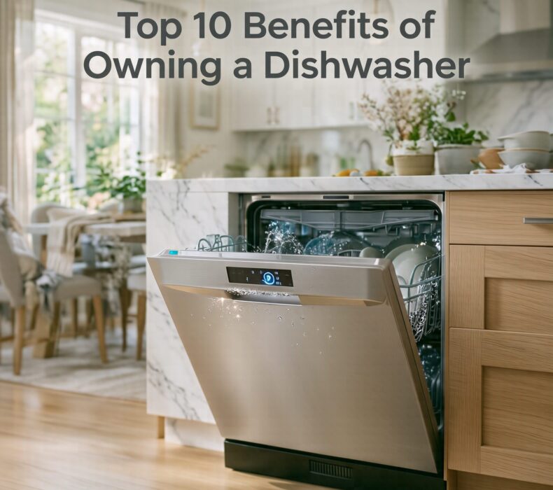 Top 10 Benefits of Owning a Dishwasher