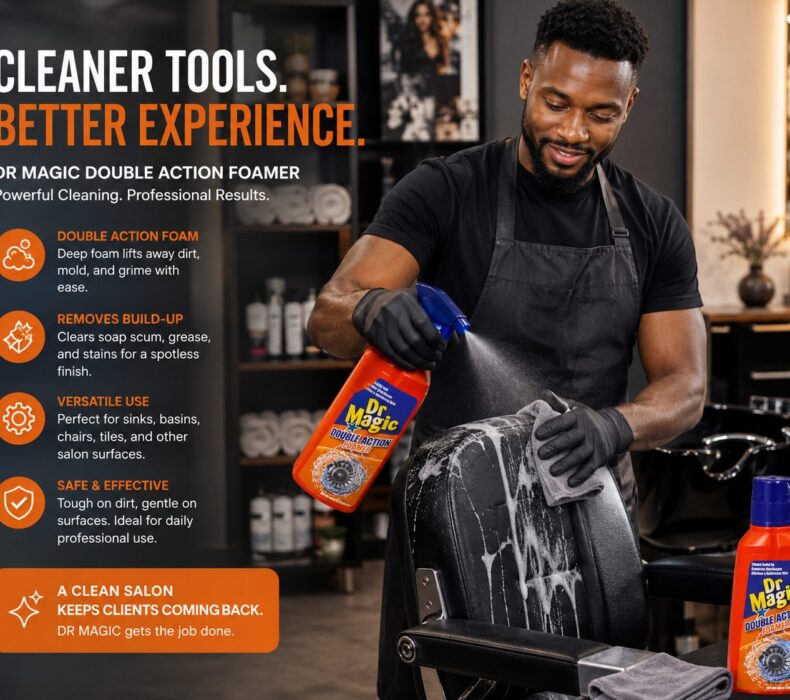 How Dr Magic Double Action Foamer Removes Tough Dirt, Grease, and Stains Effortlessly