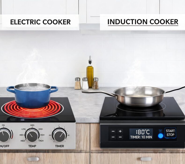 Electric Cooker vs Induction Cooker