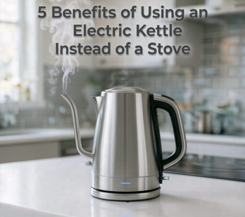 5 Benefits of Using an Electric Kettle Instead of a Stove