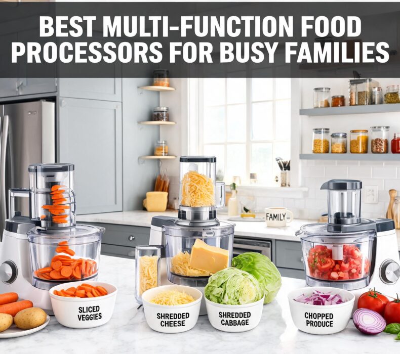 Best Multi-Function Food Processors for Busy Families