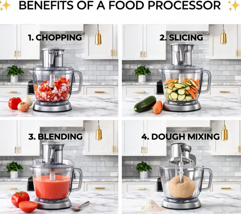 Benefits of having a food processor in a Modern Kitchen