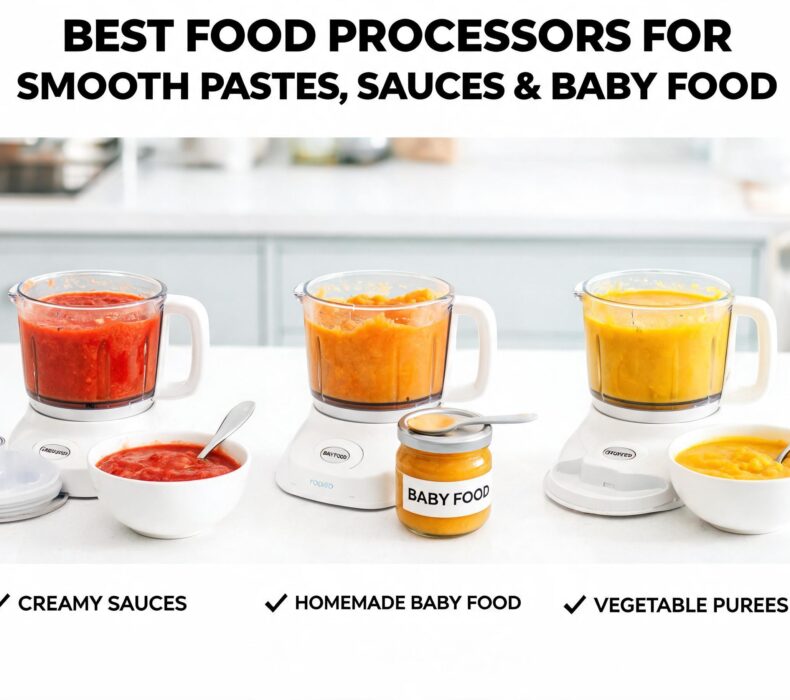 Best Food Processors for Making Smooth Pastes, Sauces, and Baby Food