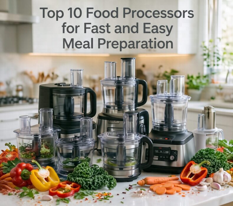 Top 10 Food Processors for Fast and Easy Meal Preparation