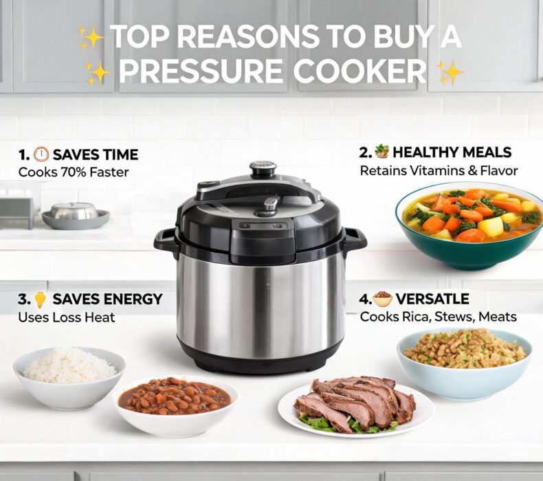 Top Reasons to Buy a Pressure Cooker for Your Kitchen