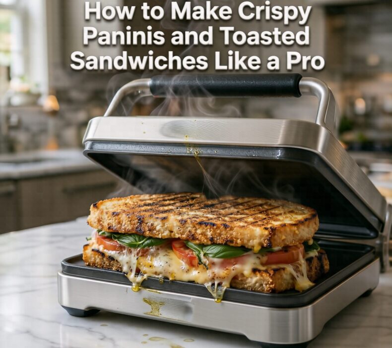 How to Make Crispy Paninis and Toasted Sandwiches Like a Pro