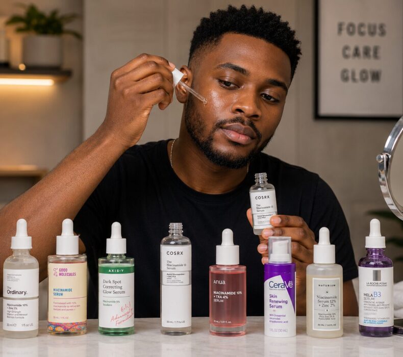 Niacinamide Serum for Men: Best Products Available in Nigeria
