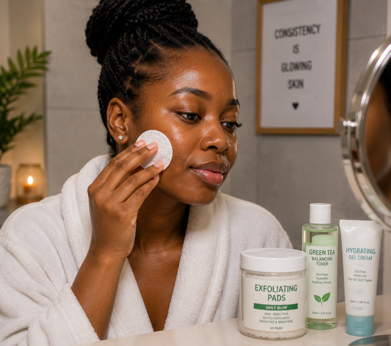 Best Exfoliating Pads in Nigeria for Smooth, Glowing Skin (2026 Guide)