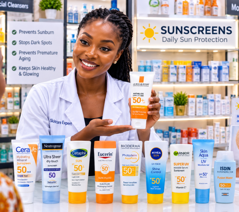 Best Sunscreen for Dark Skin in Nigeria: Top Picks Without White Cast