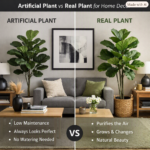 artificial vs real plant