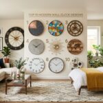 living room clock design