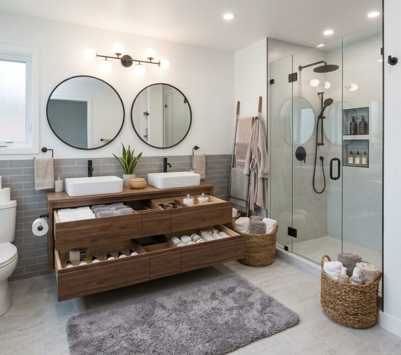 Best Bathroom Storage Solutions for a Stylish and Organized Space