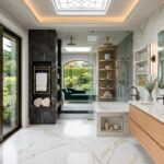 bathroom shelves