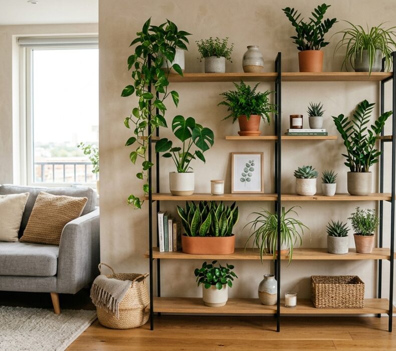 Affordable Shelves for Plants and Decorative Greenery