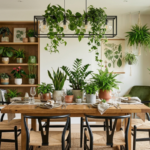 dining room greenery ideas