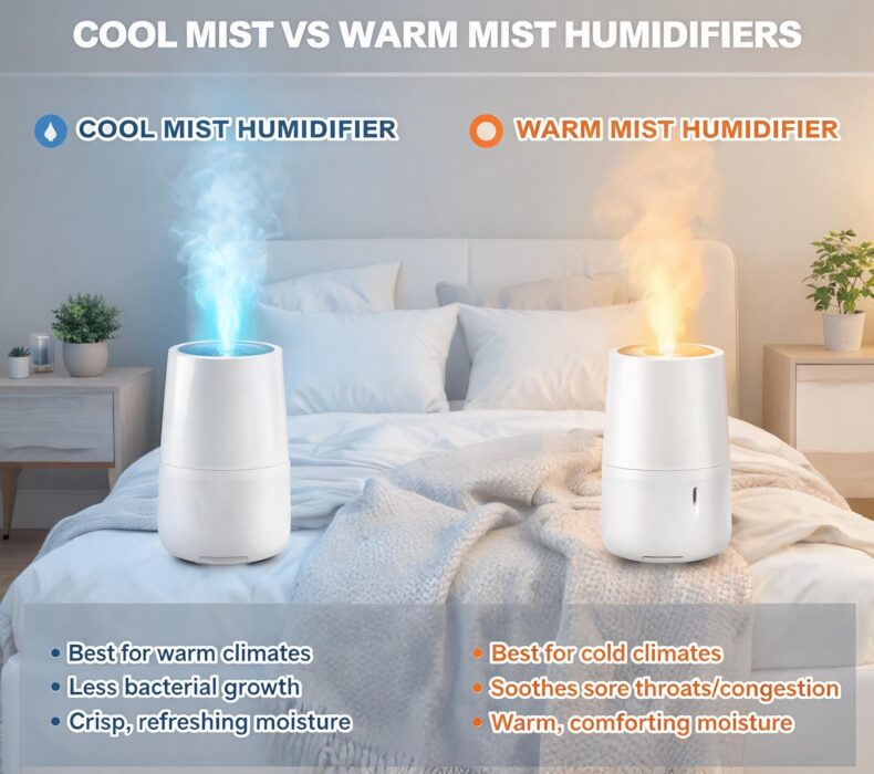Cool Mist vs Warm Mist Humidifiers: Which One Should You Buy?