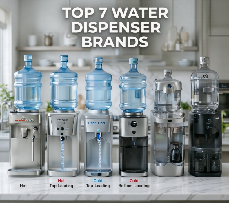 Top 7 Water Dispenser Brands and the Type They Sell