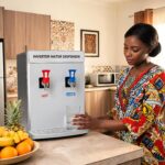 Inverter Water Dispensers for Homes Inverter water dispensers for homes providing energy-efficient hot and cold drinking water in a modern Nigerian kitchen
