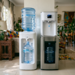Bottom Loading water dispensers vs Top Loading Water Dispensers showing two modern water dispenser designs compared in a Nigerian home