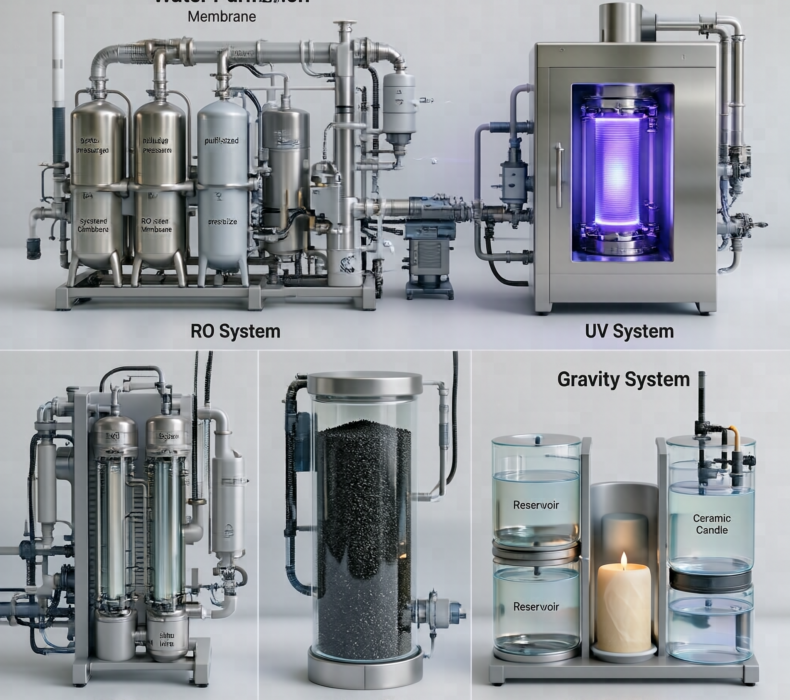 Types of Water Purifiers and How They Work