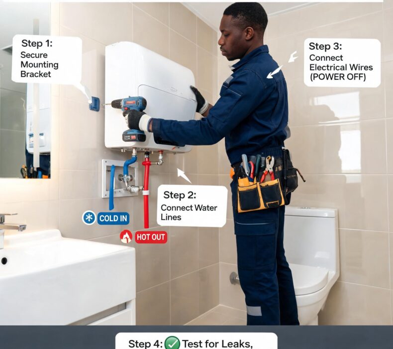 How to Install a Water Heater Safely: A Beginner’s Guide