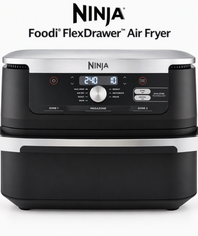 Ninja Foodi FlexDrawer Air Fryer 10.4L