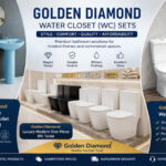 golden diamond wc set prices