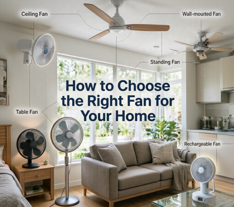 How to Choose the Right Fan for Your Home